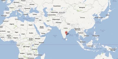 चेन्नई दुनिया के नक्शे पर