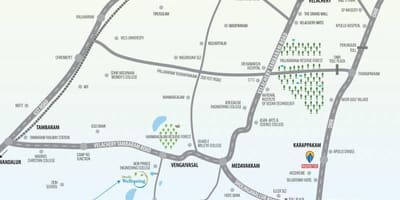 Medavakkam, चेन्नै नक्शा